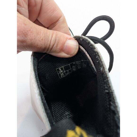 Dr Martens Womens Size 7 US Luana White Leather Combat Boots - Picture 9 of 9